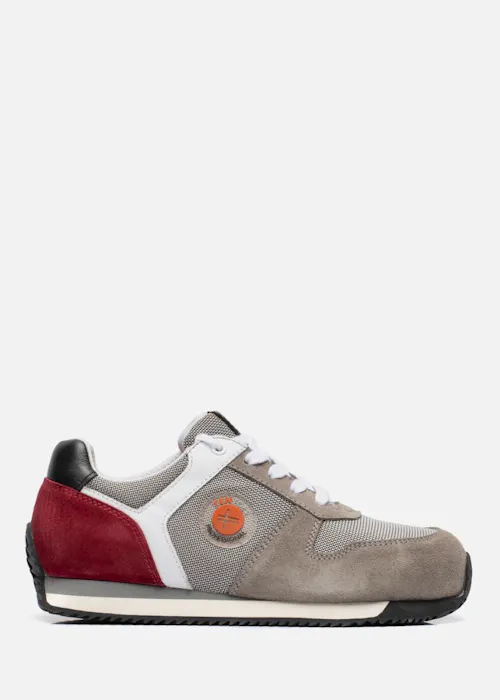 TenToes Werkschoen Alf S3 Grijs/Rood
