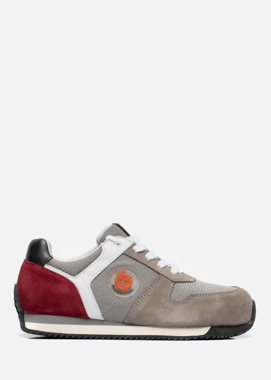 TenToes Sicherheitsschuh Alf S3, Grau/Rot