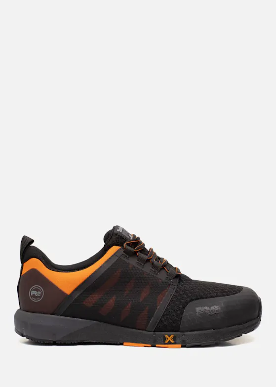Timberland Radius AL FP S1P Sicherheitsschuh schwarz/orange