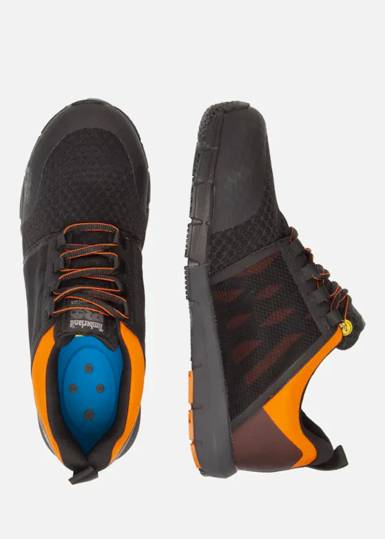 Timberland Radius AL FP S1P Sicherheitsschuh schwarz/orange