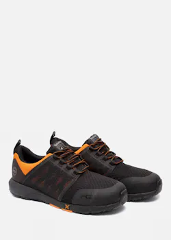 Timberland Radius AL FP S1 Werkschoen Zwart/oranje miniatuur