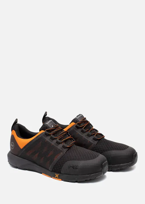 Timberland Radius AL FP S1 Werkschoen Zwart/oranje