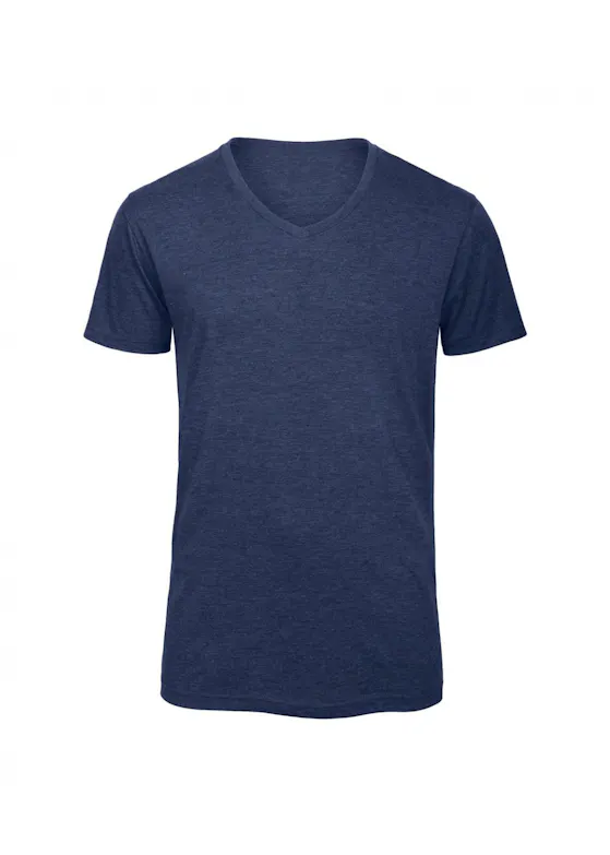 B&C Men's V-Neck Triblend T-Shirt