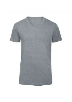 B&C Triblend BCTM057 T-Shirt V-Neck Regular Fit miniatuur