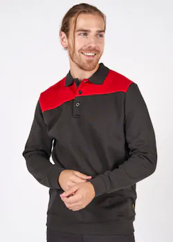Tricorp Polo Sweater Bicolor Naden 302004 miniatuur