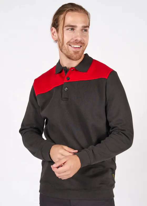 Tricorp Poloshirt Sweatshirt Bicolor-Nähte 302004