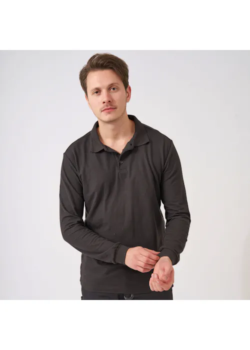Tricorp PPKL180/201008 Poloshirt 100% Baumwolle Langarm Regular Fit