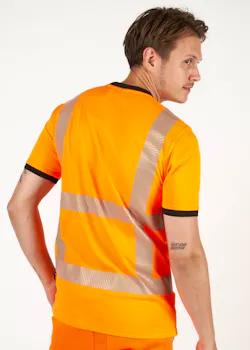 Tricorp 103701 T-shirt UV-bescherming Reflecterend RWS Revisible miniatuur