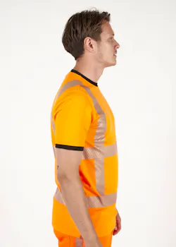 Tricorp 103701 T-shirt UV-bescherming Reflecterend RWS Revisible miniatuur
