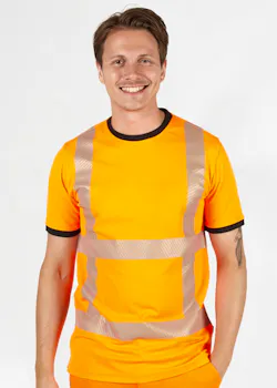 Tricorp 103701 T-shirt UV-bescherming Reflecterend RWS Revisible miniatuur
