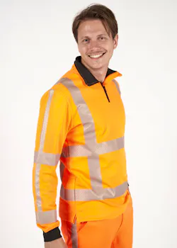 Tricorp 303701 Sweater Zip UV-bescherming Regular Fit RWS Revisible miniatuur