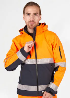 Tricorp TSE3001/403007 Softshell ISO20471 Bicolor