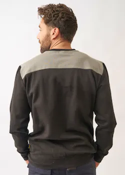 Tricorp 302013 Sweater Regular Fit Bicolor Naden miniatuur