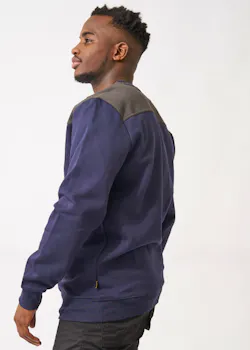 Tricorp 302013 Sweater Regular Fit Bicolor Naden miniatuur