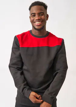 Tricorp 302013 Sweater Regular Fit Bicolor Naden miniatuur
