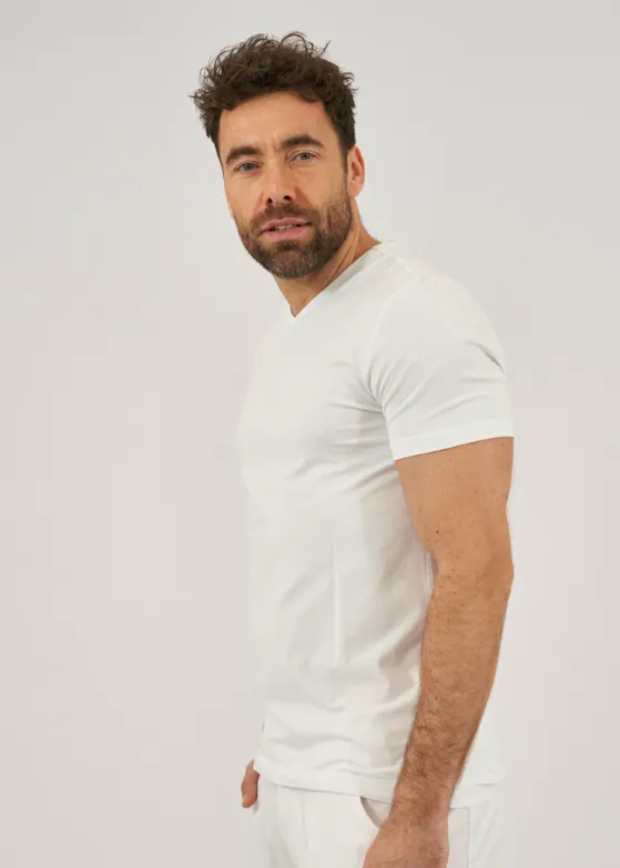 Tricorp T-Shirt Elasthan Slim-Fit V-Ausschnitt 101012