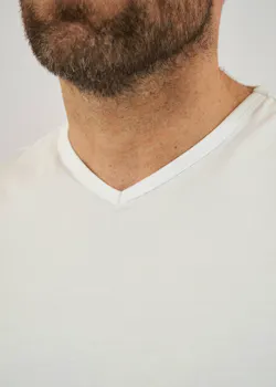 Tricorp 101012 T-shirt V-Hals Stretch Slim Fit miniatuur