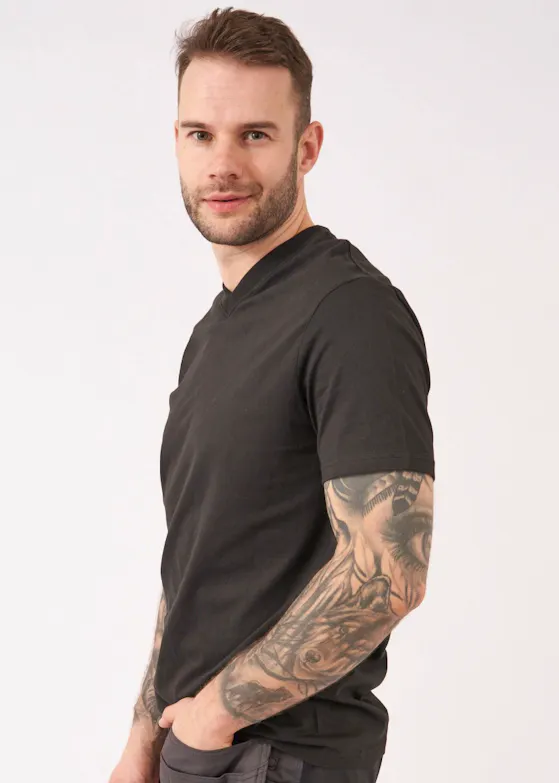 Tricorp 101005 T-Shirt, V-Ausschnitt, Slim-Fit, Stretch