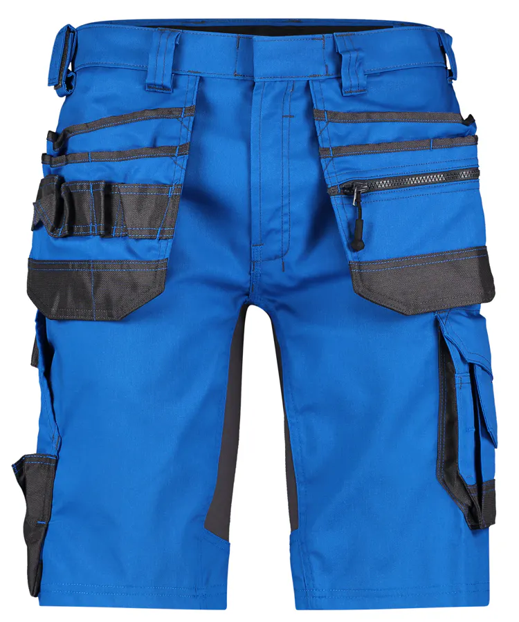 Azuurblauw/Antraciet