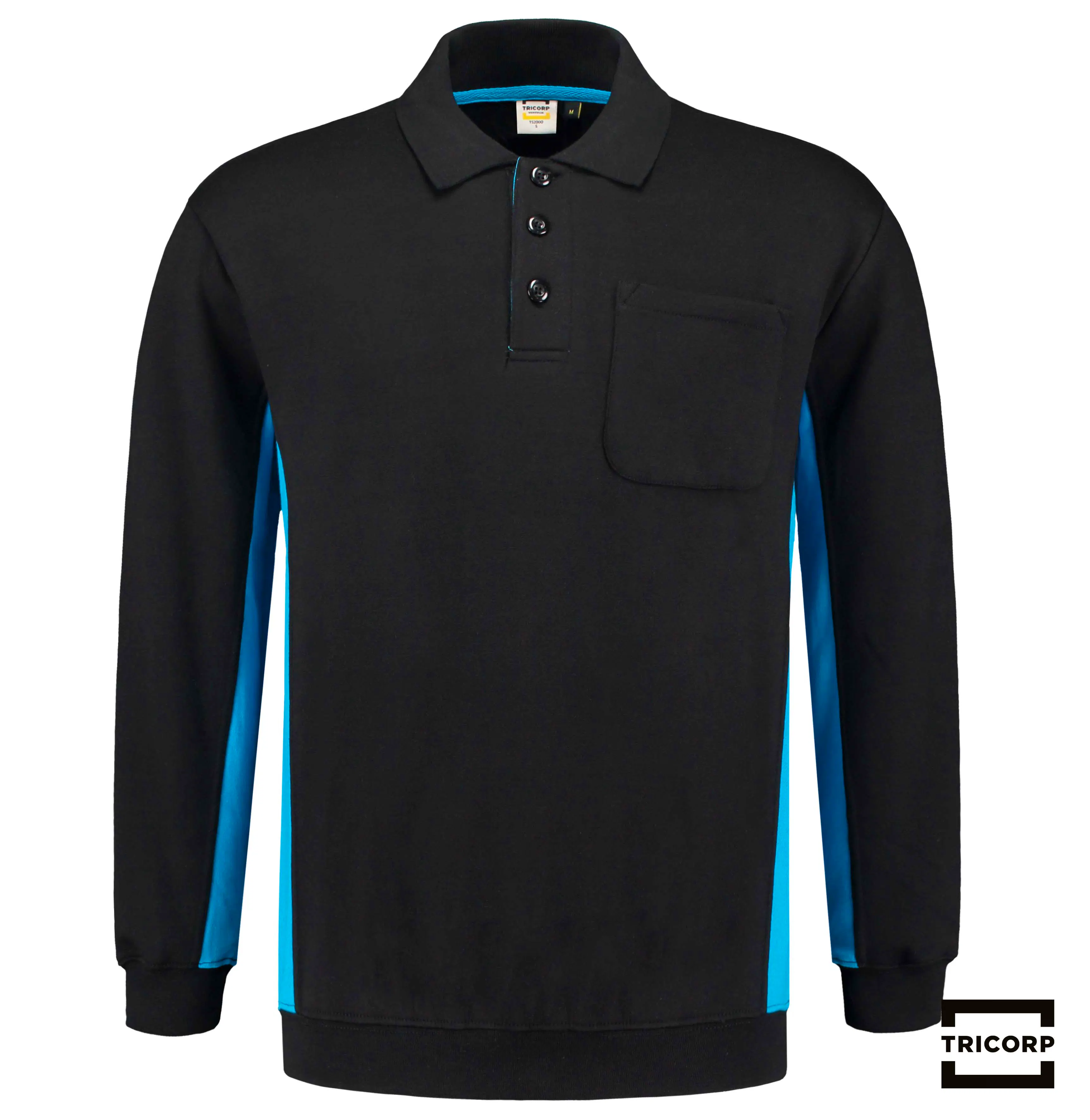 Zwart/Turquoise