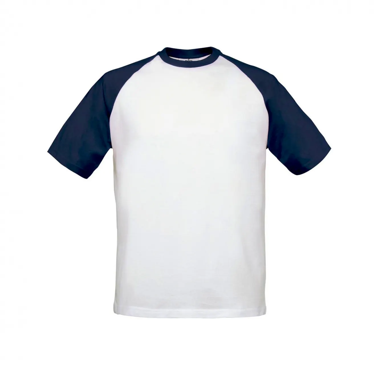 Wit/marineblauw