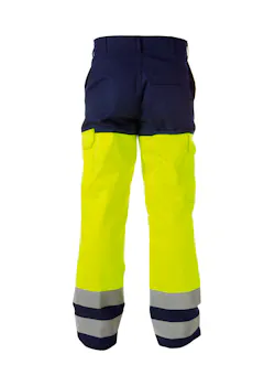 Basic Line Tuscon Multinorm Hoge Zichtbaarheidsbroek met Kniezakken 10447 miniatuur