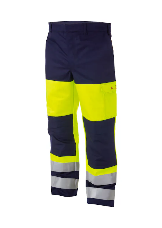 Basic Line Tuscon Multinorm-Hochsichtbarkeits-Hose mit Knietaschen, 10447