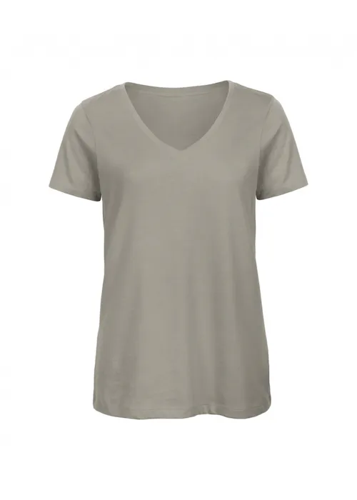 B&C Inspire BCTW045 V T-shirt Regular Fit Dames