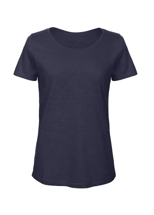 B&C Inspire Slub BCTW047 T-shirt Regular Fit Dames