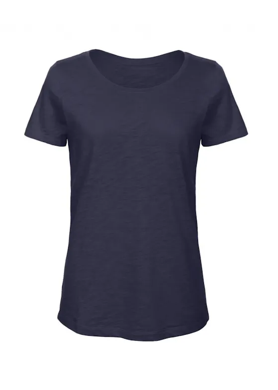 B&C Inspire Slub BCTW047 T-shirt Regular Fit Dames