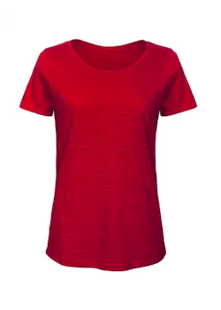 B&C Inspire Slub BCTW047 T-shirt Regular Fit Dames miniatuur