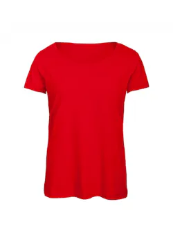B&C Triblend BCTW056 T-Shirt Regular Fit Dames miniatuur