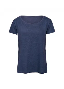 B&C Triblend BCTW056 T-Shirt Regular Fit Dames miniatuur
