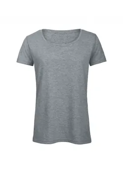B&C Triblend BCTW056 T-Shirt Regular Fit Dames miniatuur