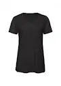 B&C Triblend BCTW058 T-Shirt V-Neck Regular Fit Dames miniatuur