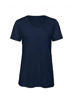 B&C Triblend BCTW058 T-Shirt V-Neck Regular Fit Dames
