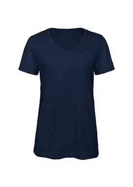 B&C Women's V-Neck Triblend T-Shirt