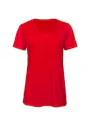 B&C Triblend BCTW058 T-Shirt V-Neck Regular Fit Dames miniatuur