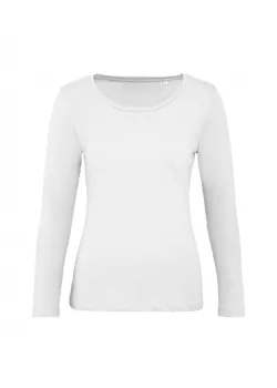B&C Inspire BCTW071 T-shirt Long Sleeve Regular Fit Dames miniatuur