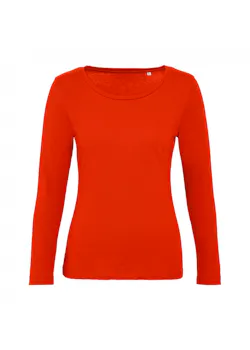 B&C Inspire BCTW071 T-shirt Long Sleeve Regular Fit Dames miniatuur