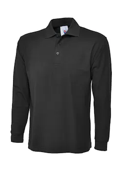 Uneek UC113 Poloshirt Classic Lange Mouw Regular Fit miniatuur