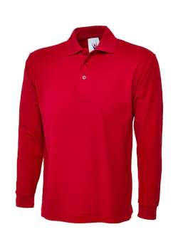 Uneek UC113 Poloshirt Classic Lange Mouw Regular Fit miniatuur