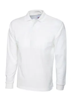Uneek Longsleeve Classic UC113 Poloshirt Regular Fit miniatuur