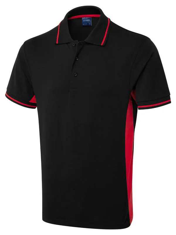 Zwart/rood