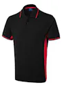 Uneek UC117 Poloshirt Bicolor Regular Fit miniatuur