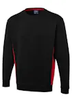 Zwart/rood