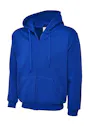 Uneek UC504 Sweater met Rits Classic Hooded Regular Fit miniatuur