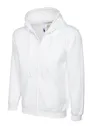 Uneek UC504 Sweater met Rits Classic Hooded Regular Fit miniatuur
