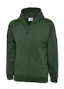 Uneek UC506 Sweatshirt mit Reißverschluss, Classic Hooded Fit für Kinder Vorschaubild