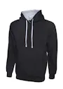 Uneek UC507 Sweater Contrast Hooded Regular Fit miniatuur